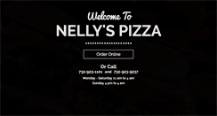 Desktop Screenshot of nellyspizza.com